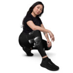 V-Bund-Leggings mit Taschen "Metalskull" Trainerhose mit Taschen