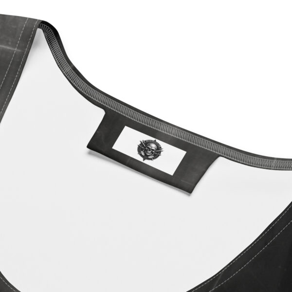 Tank-Top "Schädel" Nah mit Metaloutfits Logo