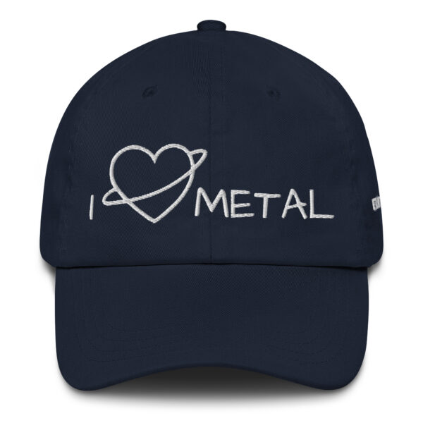 Dein neuer Style-Begleiter: Die Dad Cap navy ist das perfekte Accessoire für jeden Anlass