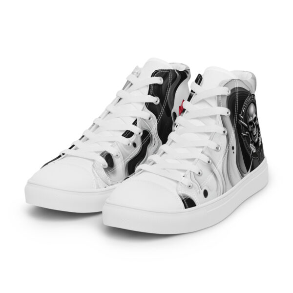 High-Top Leinenschuhe für Damen