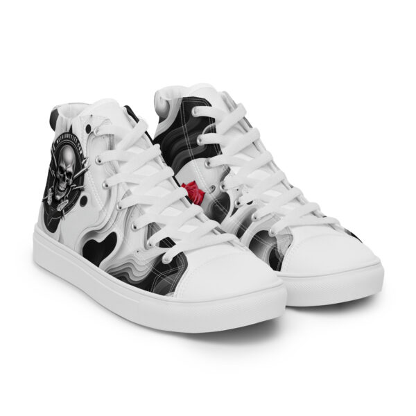 High-Top Leinenschuhe für Damen